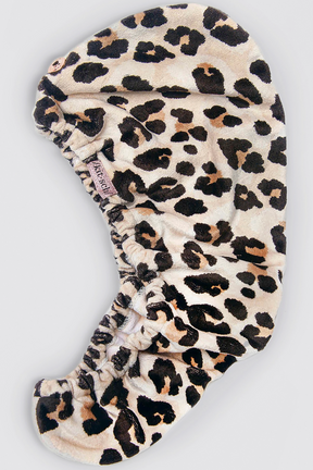 Quick Dry Hair Towel - Eco Leopard