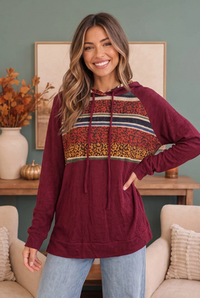 Favorite Hoodie in Burgundy