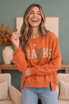 Give Thanks in Style Pullover