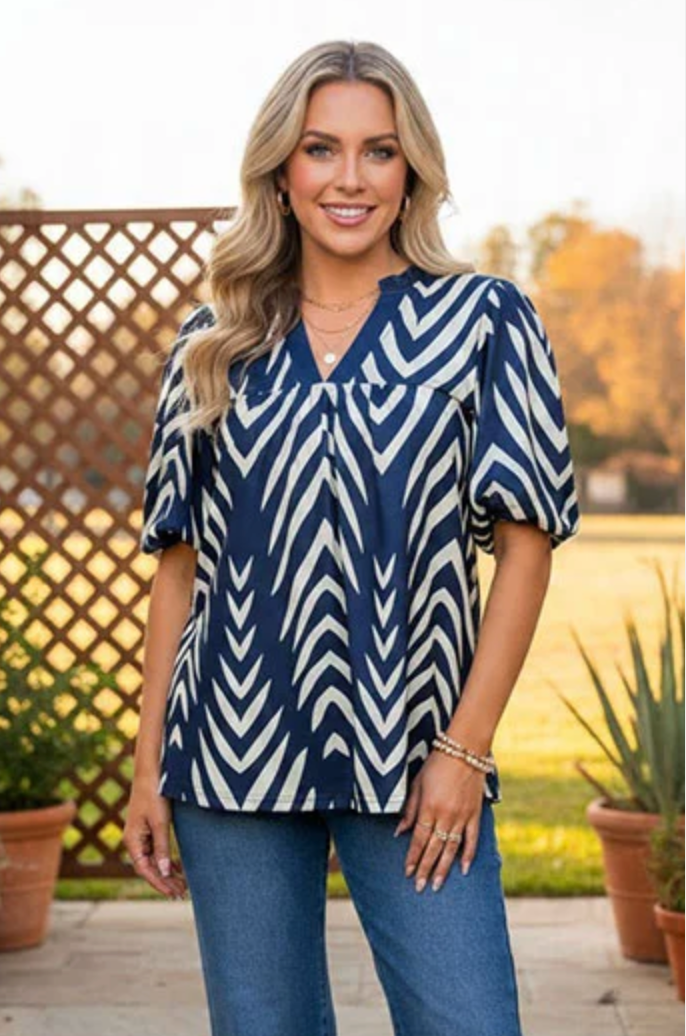 Classy By Nature Top - LW020NV
