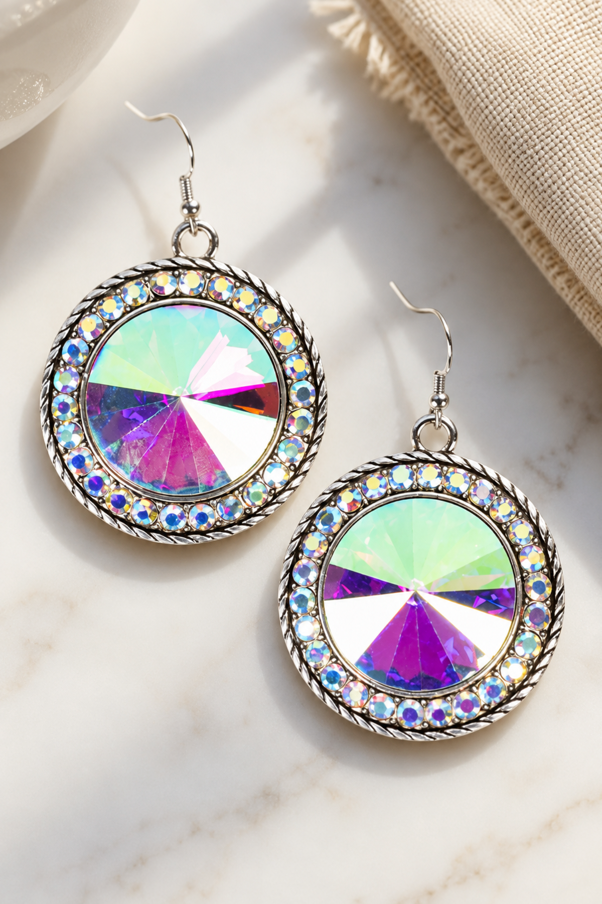 Crystal AB Earrings - YF014AB