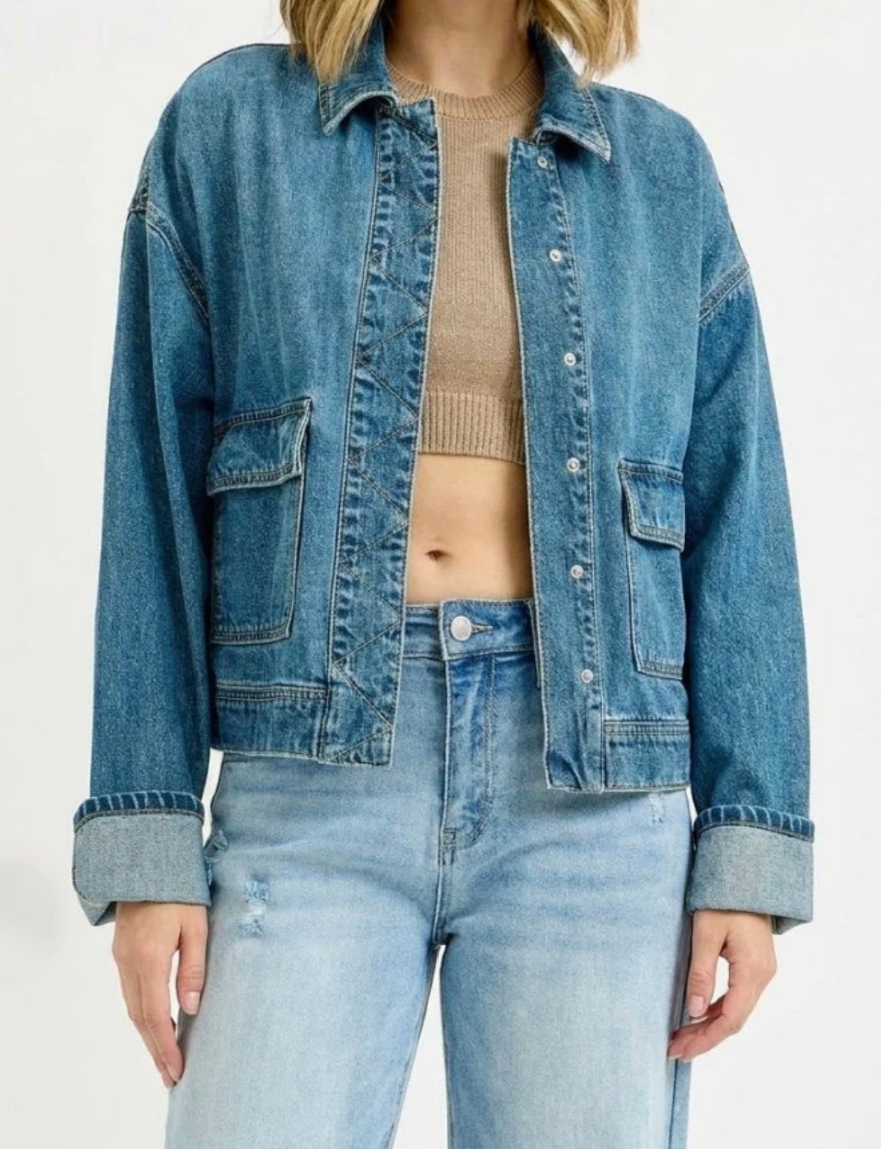 Denim State Of Mind Jacket - OT221DN