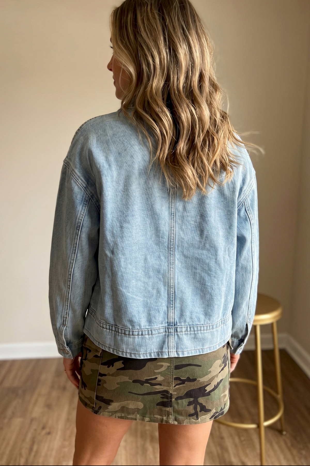 Nobody Like You Denim Jacket - OT237DN