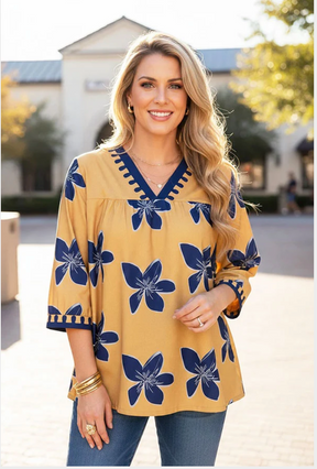 Bloom With It Top - LW039MU