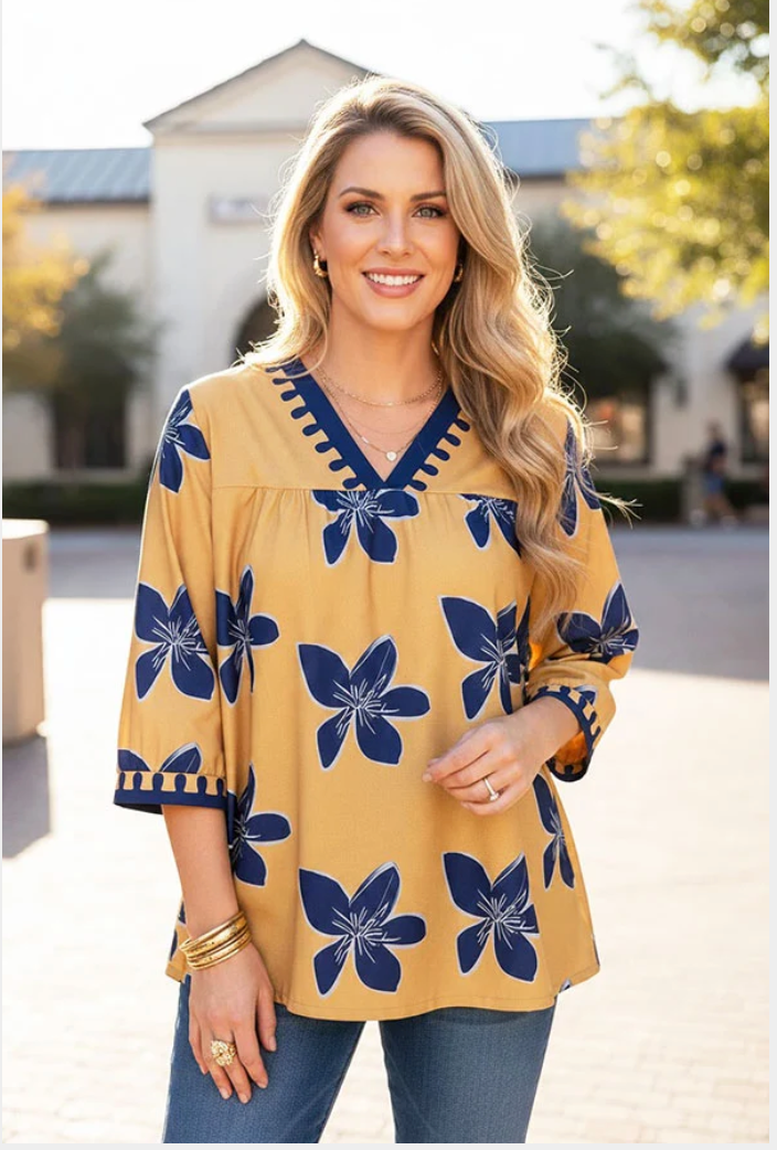 Bloom With It Top - LW039MU