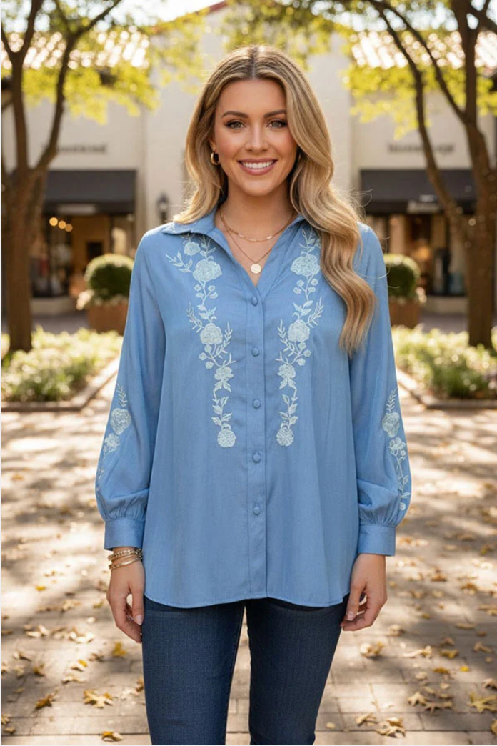 Simply Charming Top - LW049BL