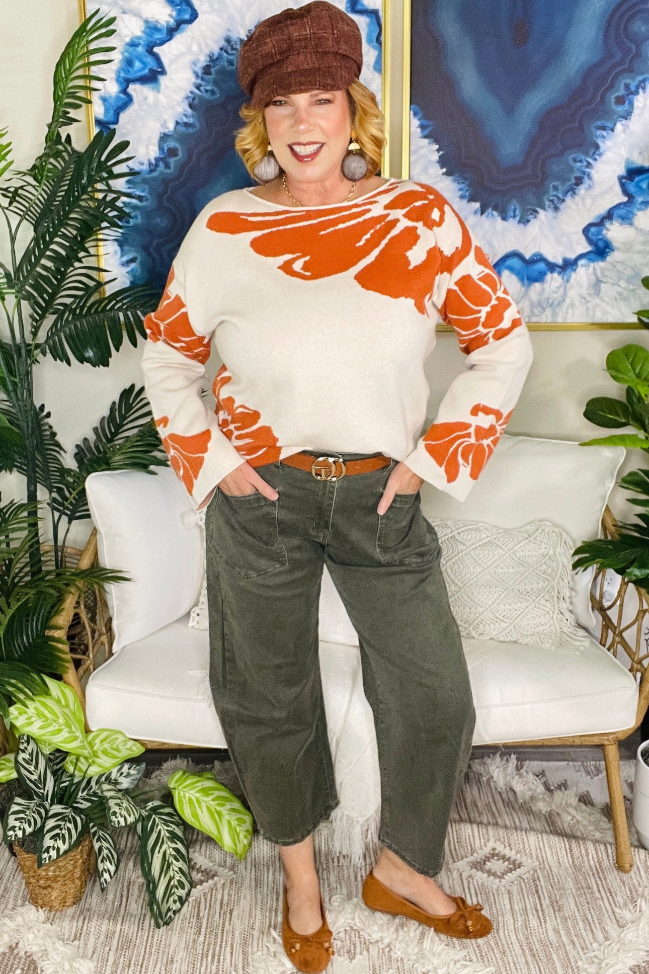 Autumn Expression Sweater  - T240RU