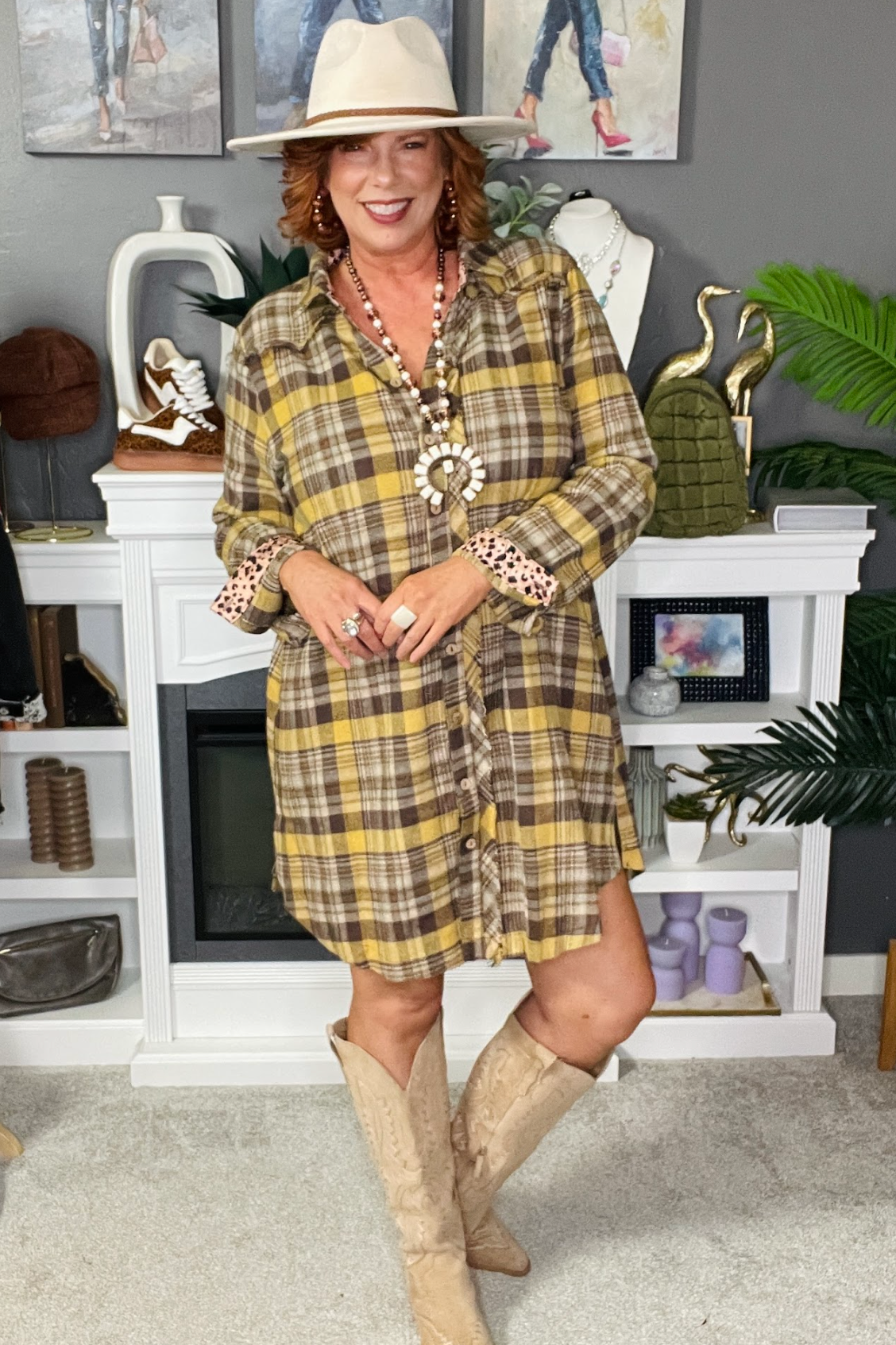 Ivory Squash Blossom Concho Necklace - N017IV