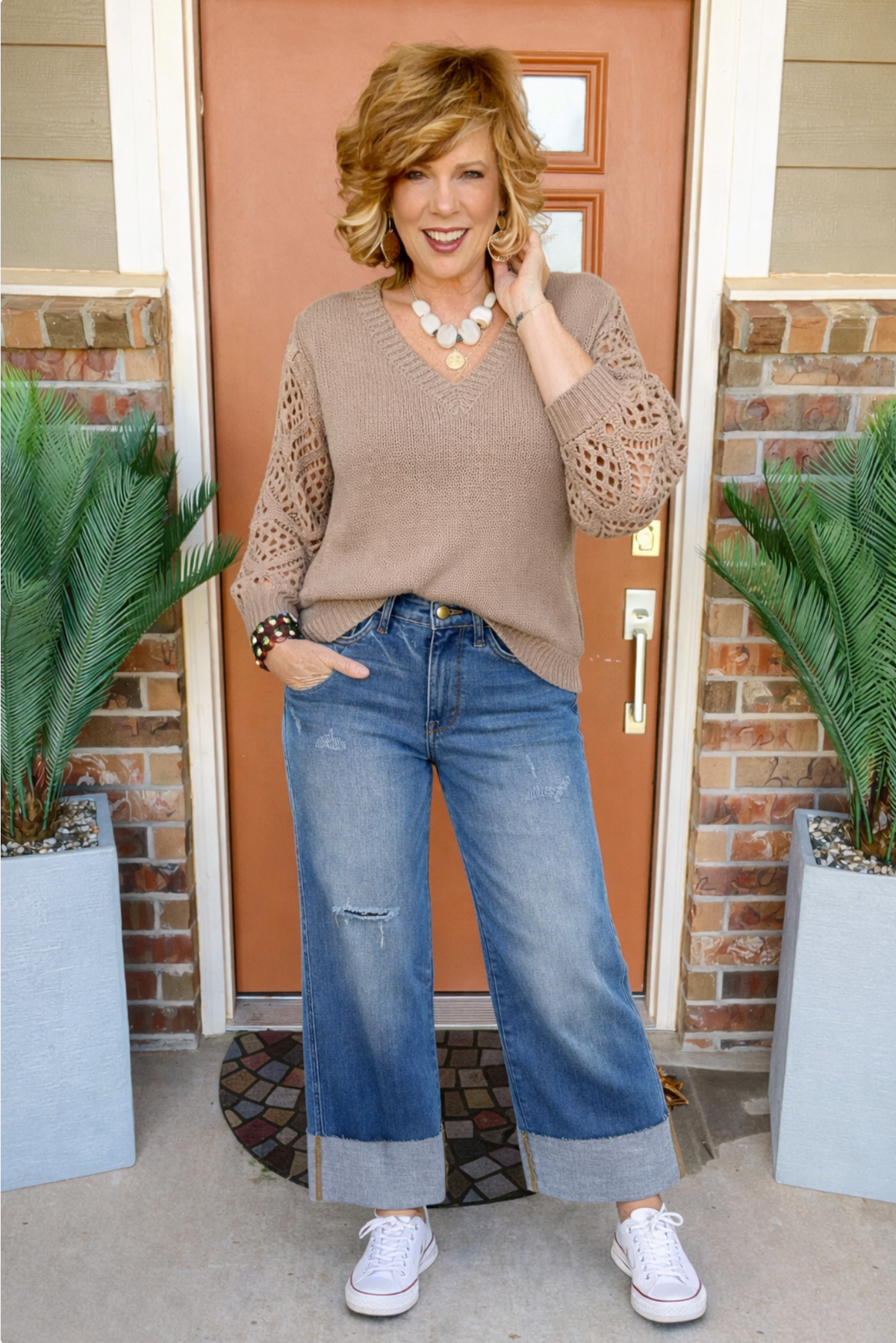 Casually Charming V-Neck Sweater (8 Colors)