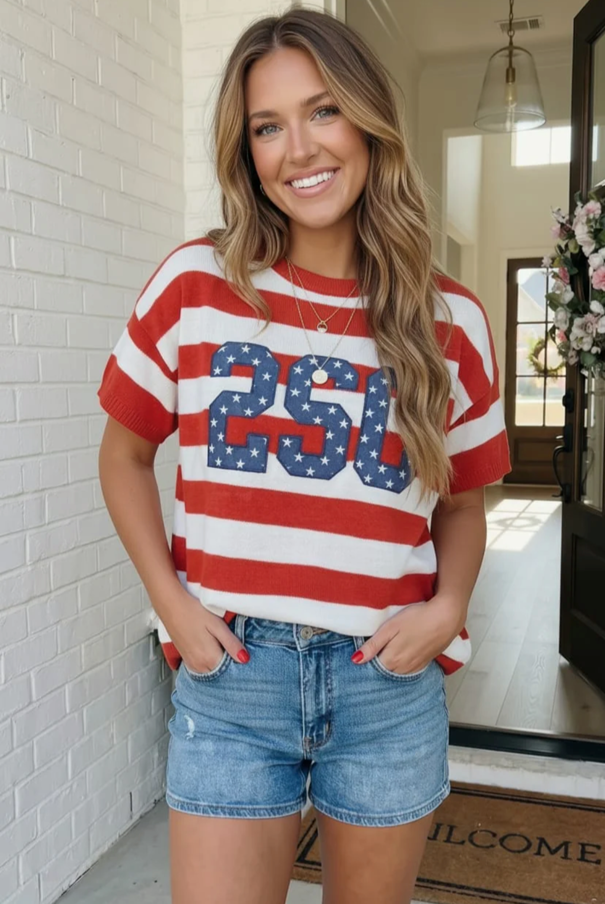 Stars and Stripes '250' Top