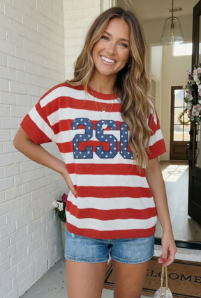 Stars and Stripes '250' Top