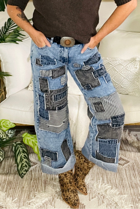 Piece Of The Action Jeans - J096DN