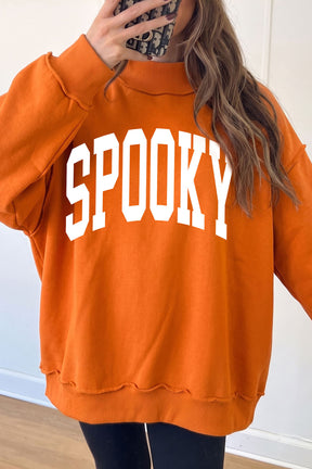 Spooky Season Mock Neck Sweatshirt