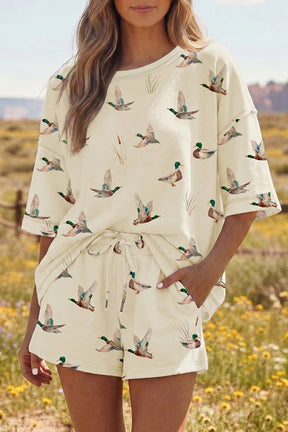 Mallard Moments Top And Short Set