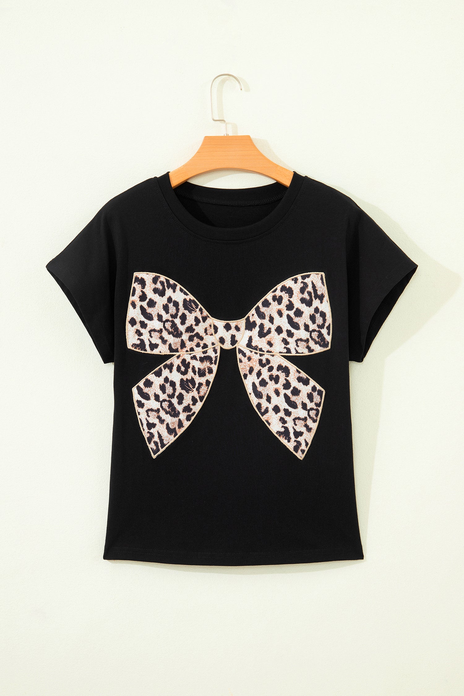 Tied With A Bow Black Top