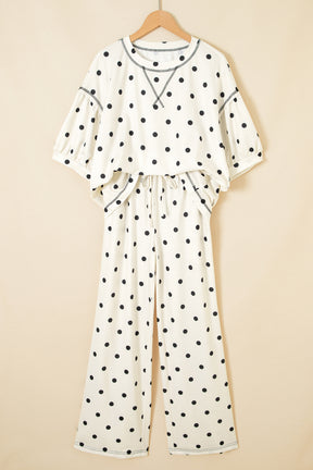 Seeing Spots Top And Pant Set (2 Colors)