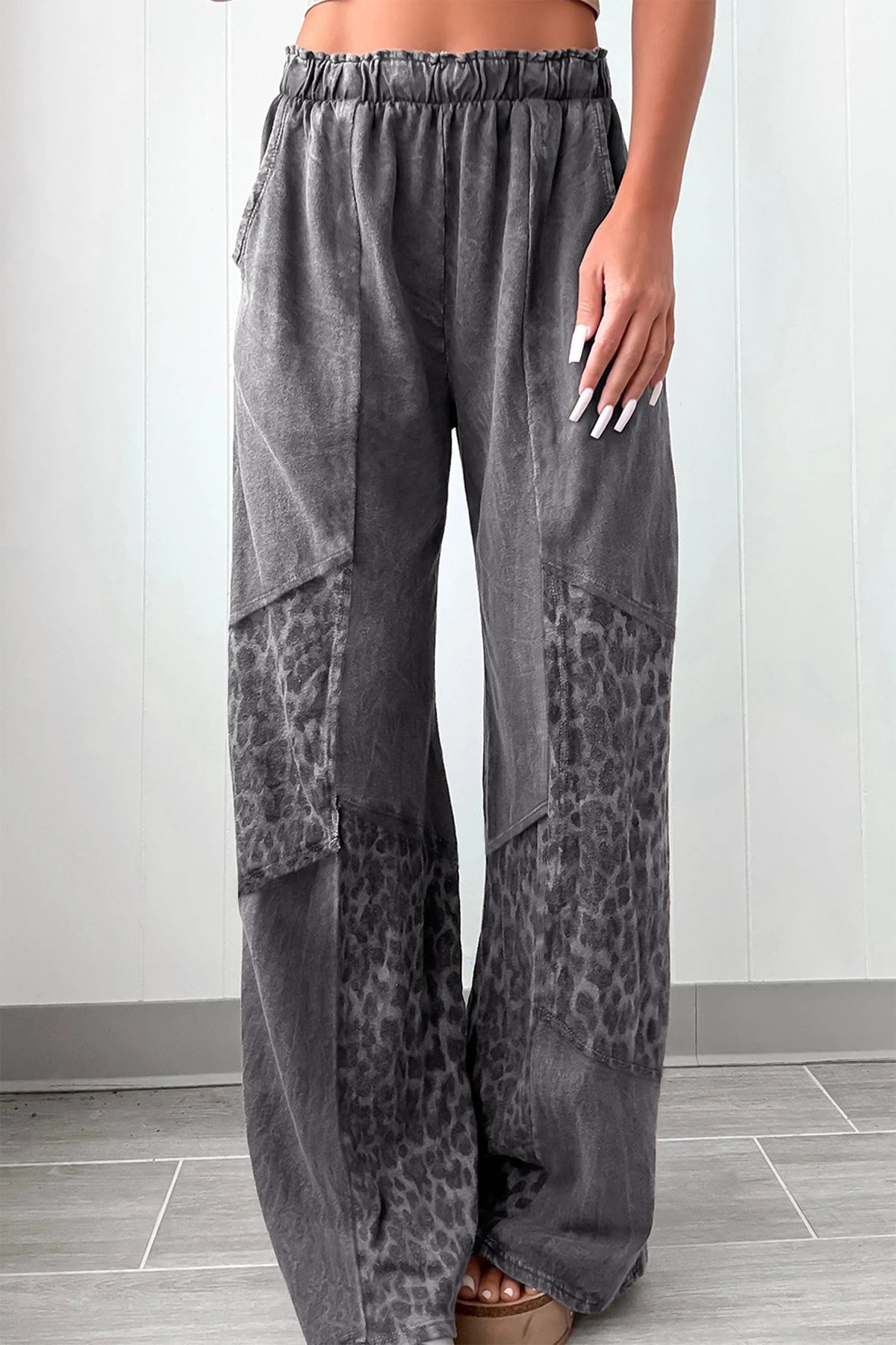 Easy Choice Dark Grey Mineral Wash Pants