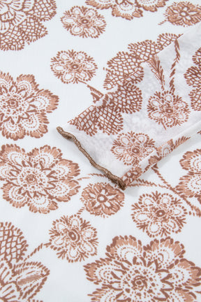 Pretty In Floral Mesh Top