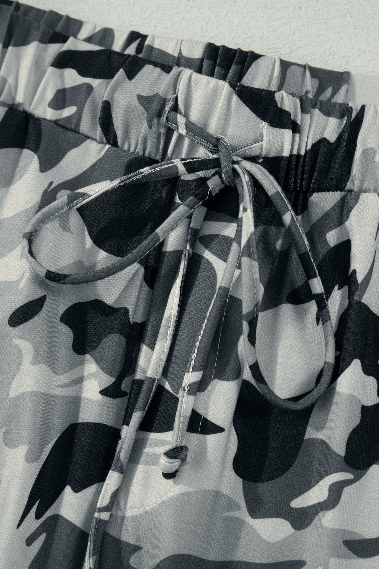 Main Attraction Camouflage Drawstring Pants