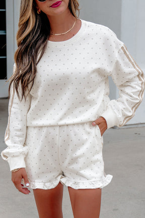 Dotted Delight Top And Short Set