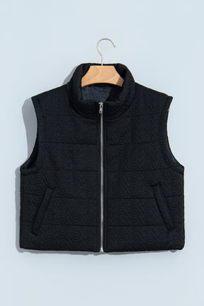 City Chic Quilted Vest
