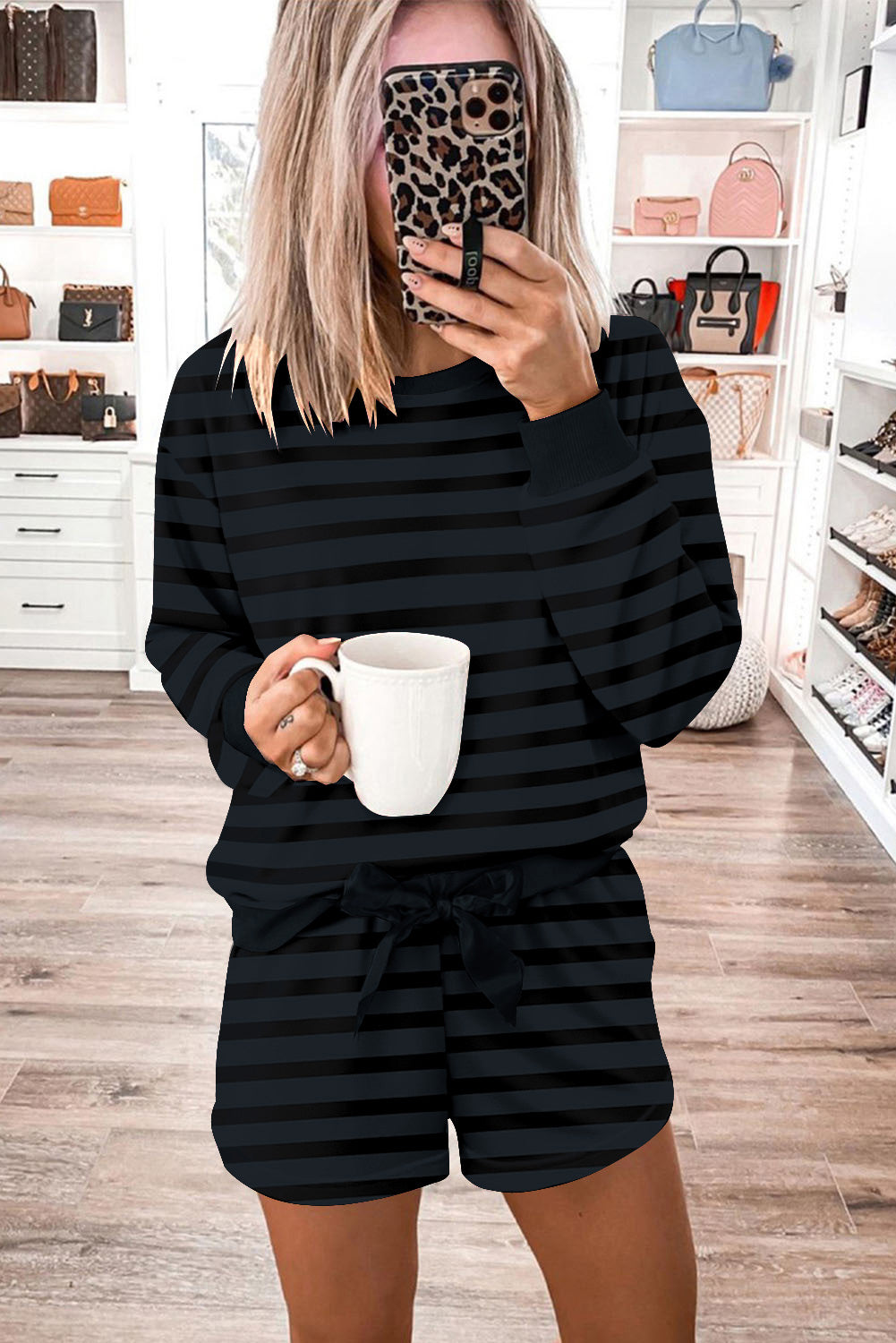 Set On Point Tops And Short Set