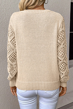 Forever Favorite Pointelle Knit Sweater (3 Colors)