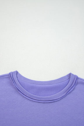 Floral Kisses Baggy Pullover Sweatshirt