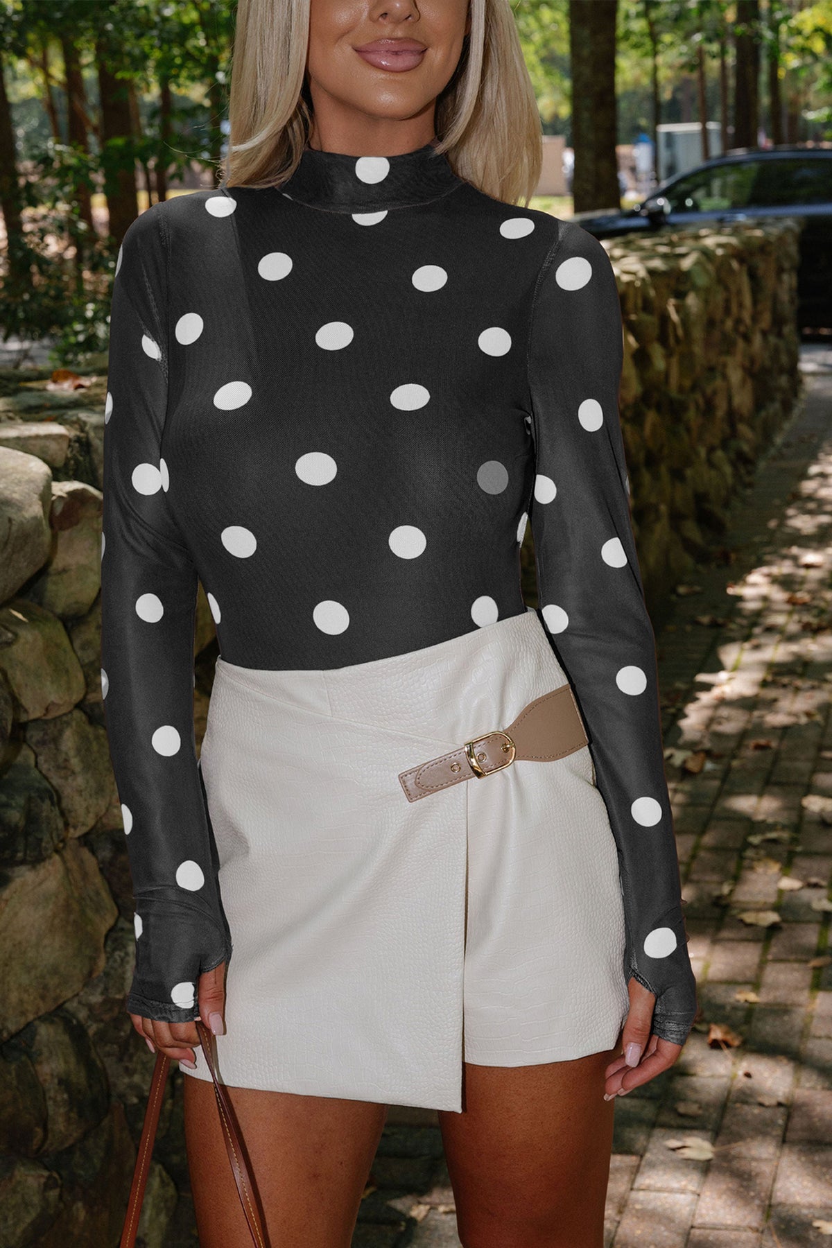 Connect The Dots Mesh Bodysuit