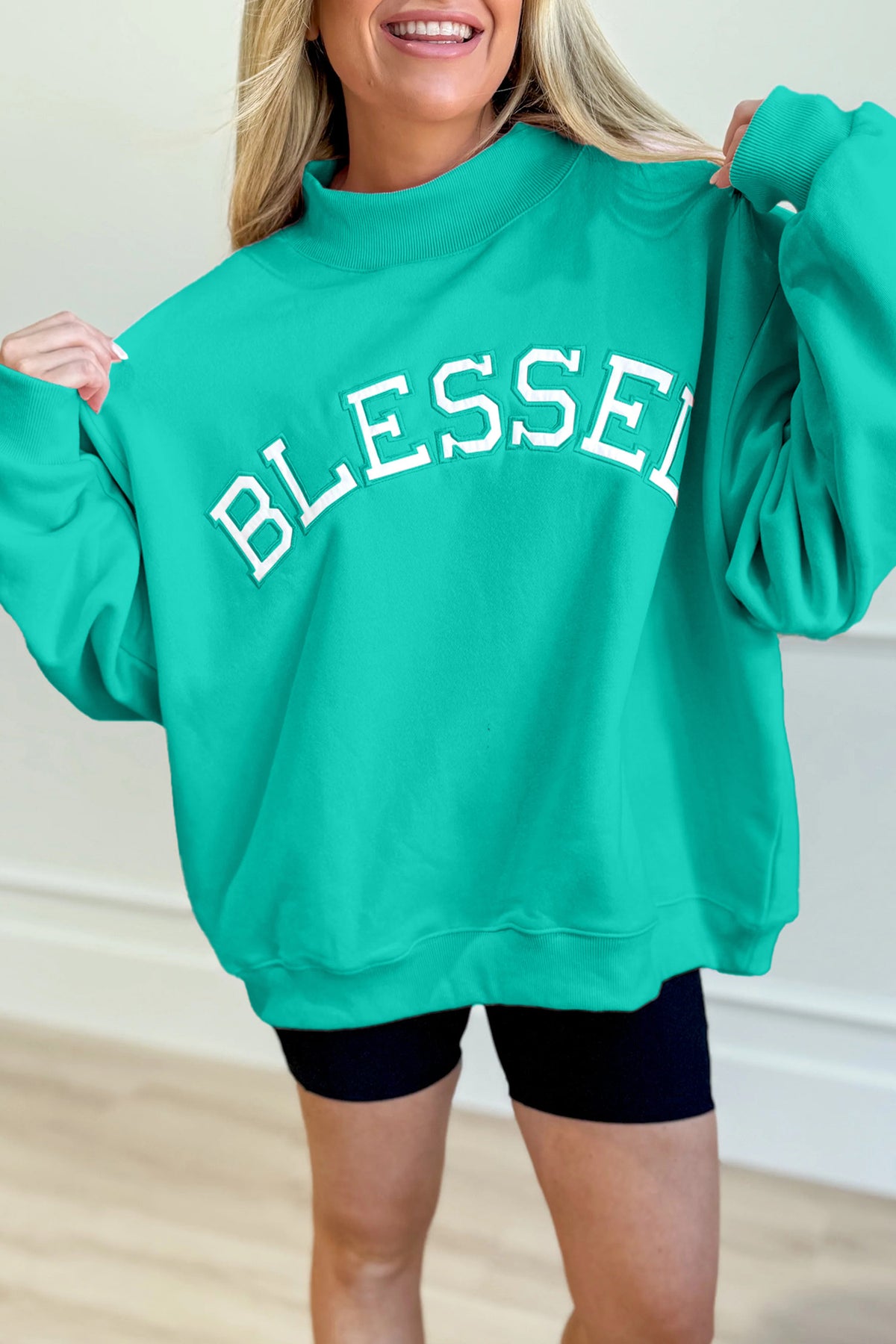 Blessed In Every Way Embroidered Sweatshirt