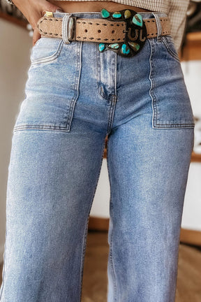 Denim Obsession Turn-up Cuffs Jeans
