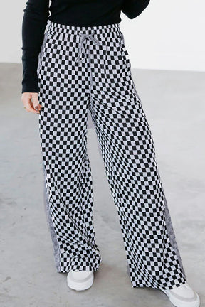 Check The Trend Drawstring Waist Pants