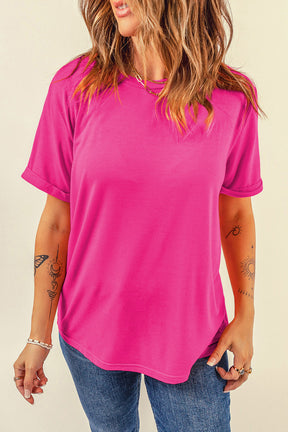The Perfect Tee Rose Red