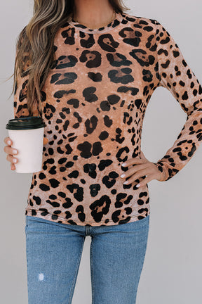 The Wild Side Sheer Mesh Top