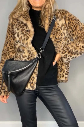 She's A Fierce One Camel Faux Fur Coat - O5743CA