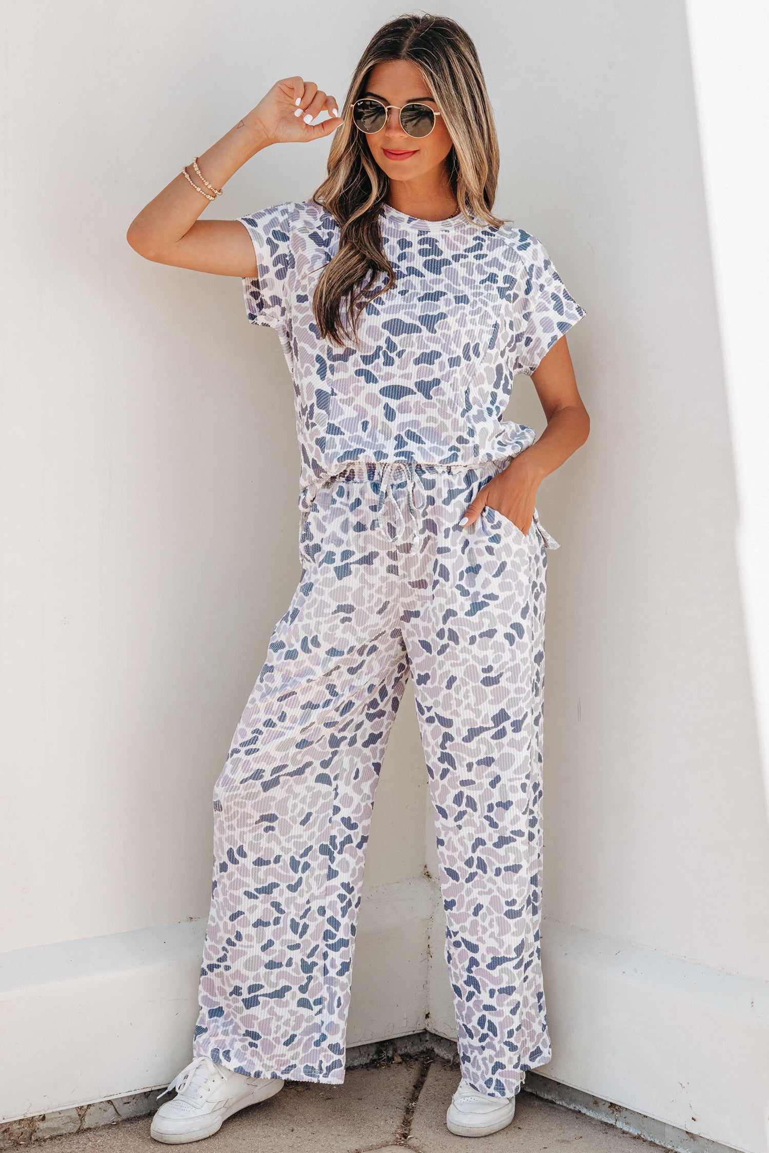 Right On Target Camo Top And Pant Set