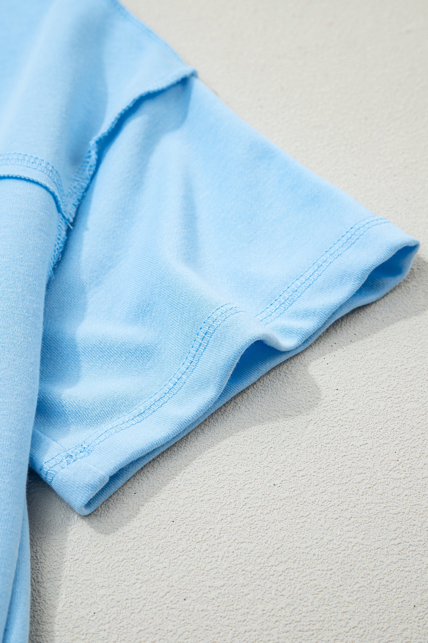 Here For It Sky Blue Top and Barrel Pant Set