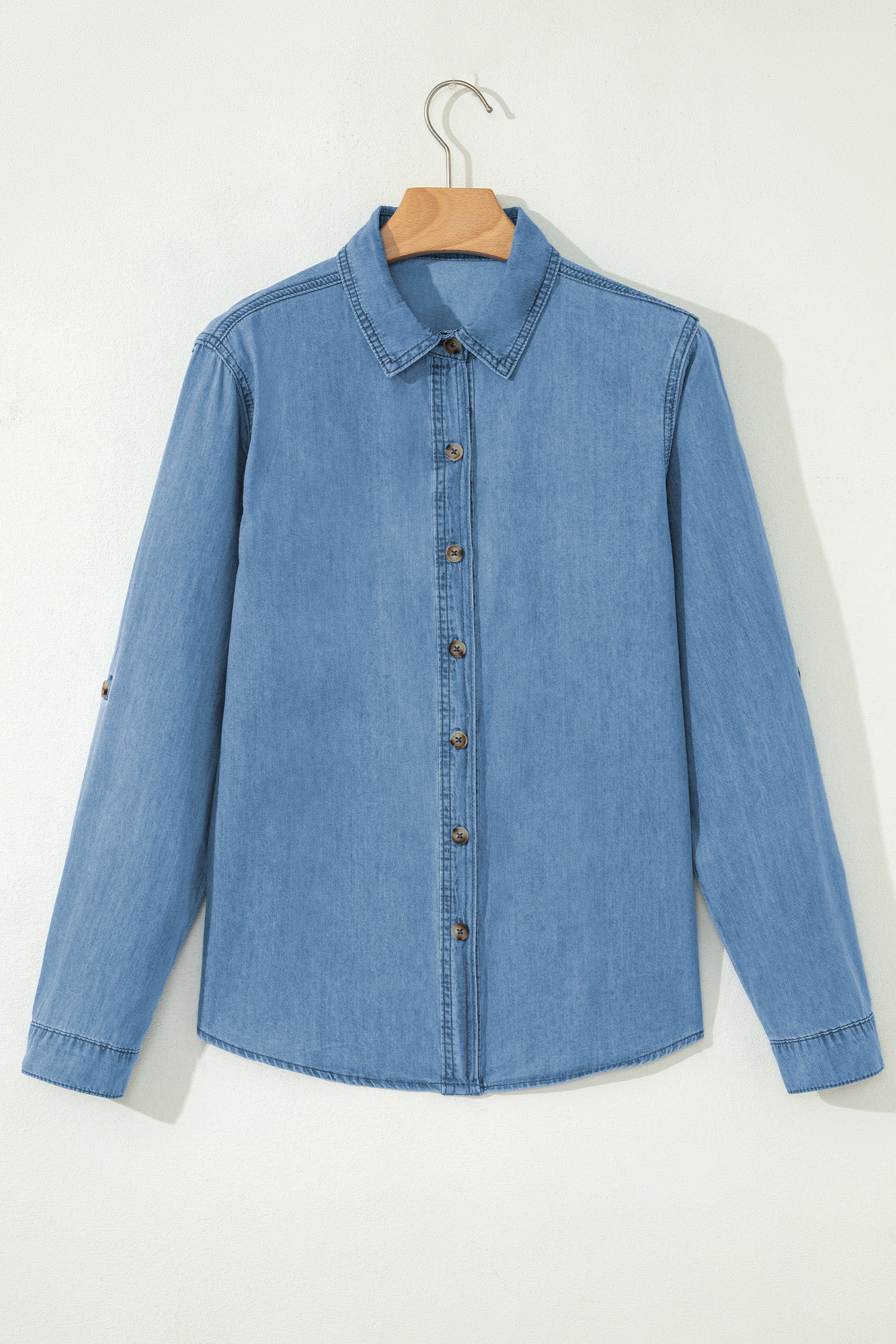 Fade Into You Denim Top