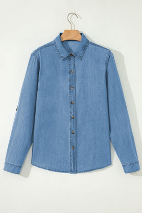 Fade Into You Denim Top