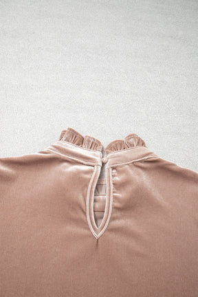 Crushing On Velvet Top