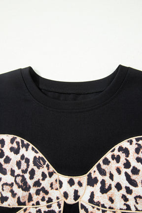 Tied With A Bow Black Top