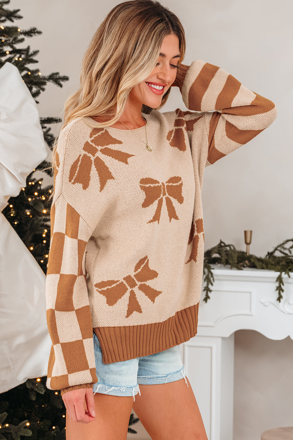 Just Add A Bow Sweater