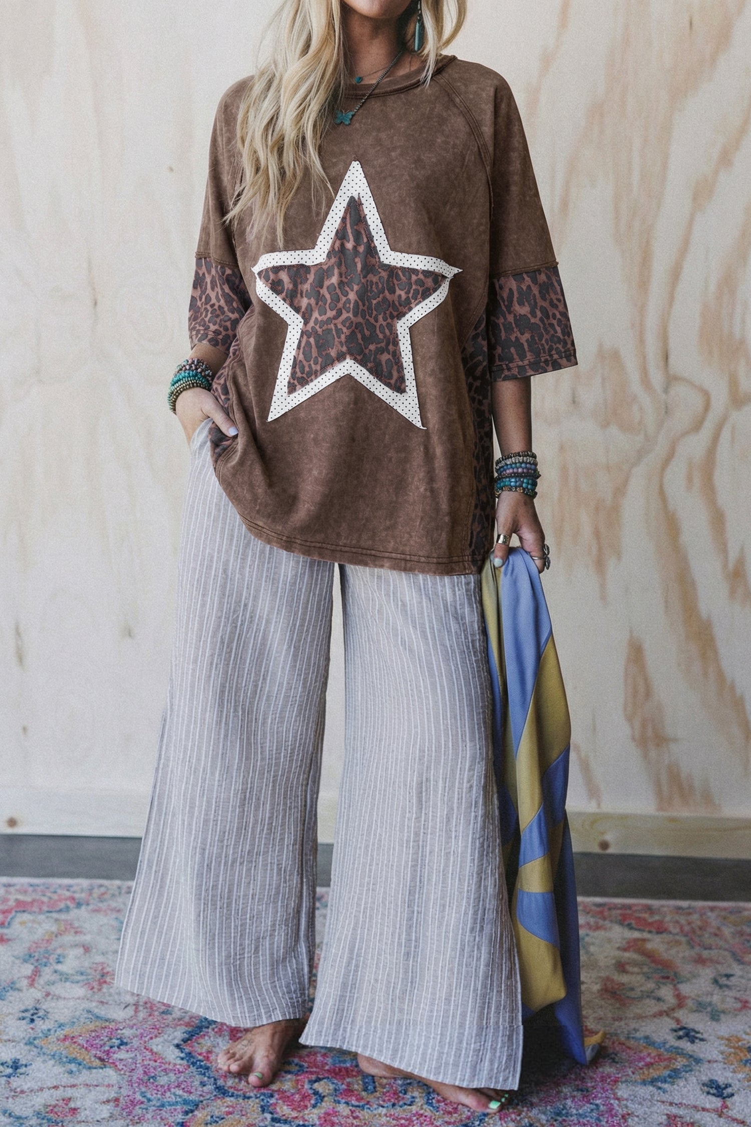 Star Of The Show Mineral Wash Top