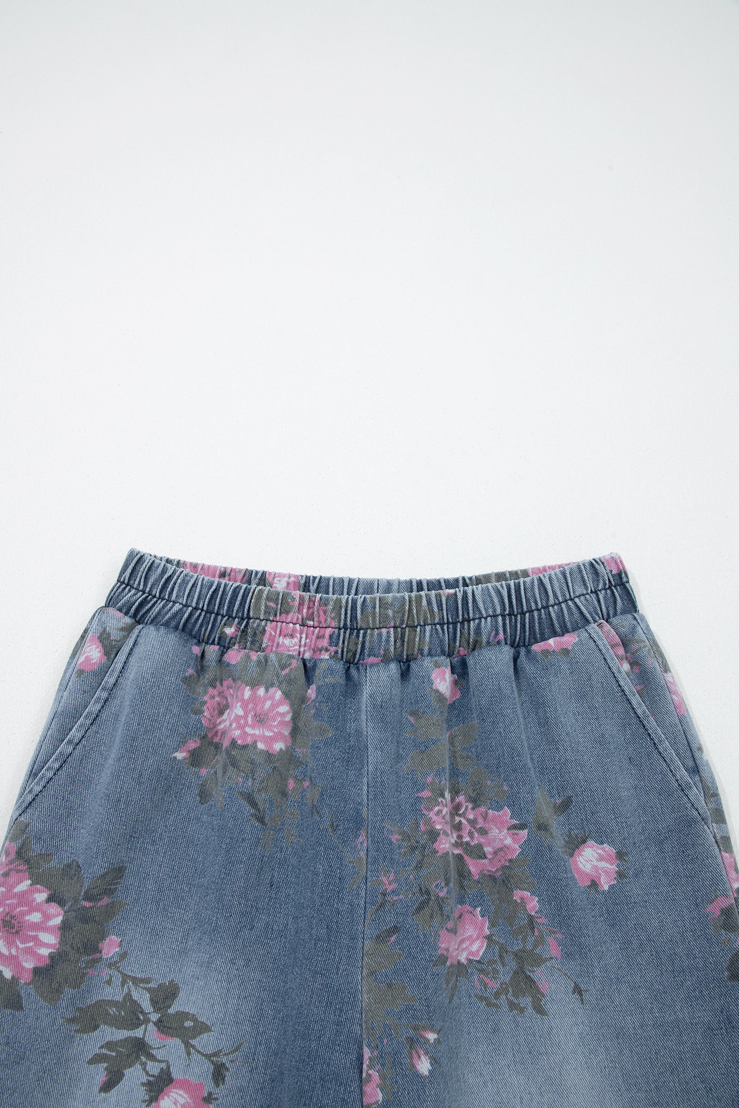 Morning Stroll Floral Print Jeans