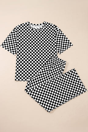 Style Check Black 2pc Set
