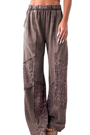 Easy Choice Coffee Mineral Wash Pants