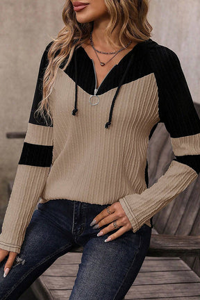 Just Between Us Hooded Top