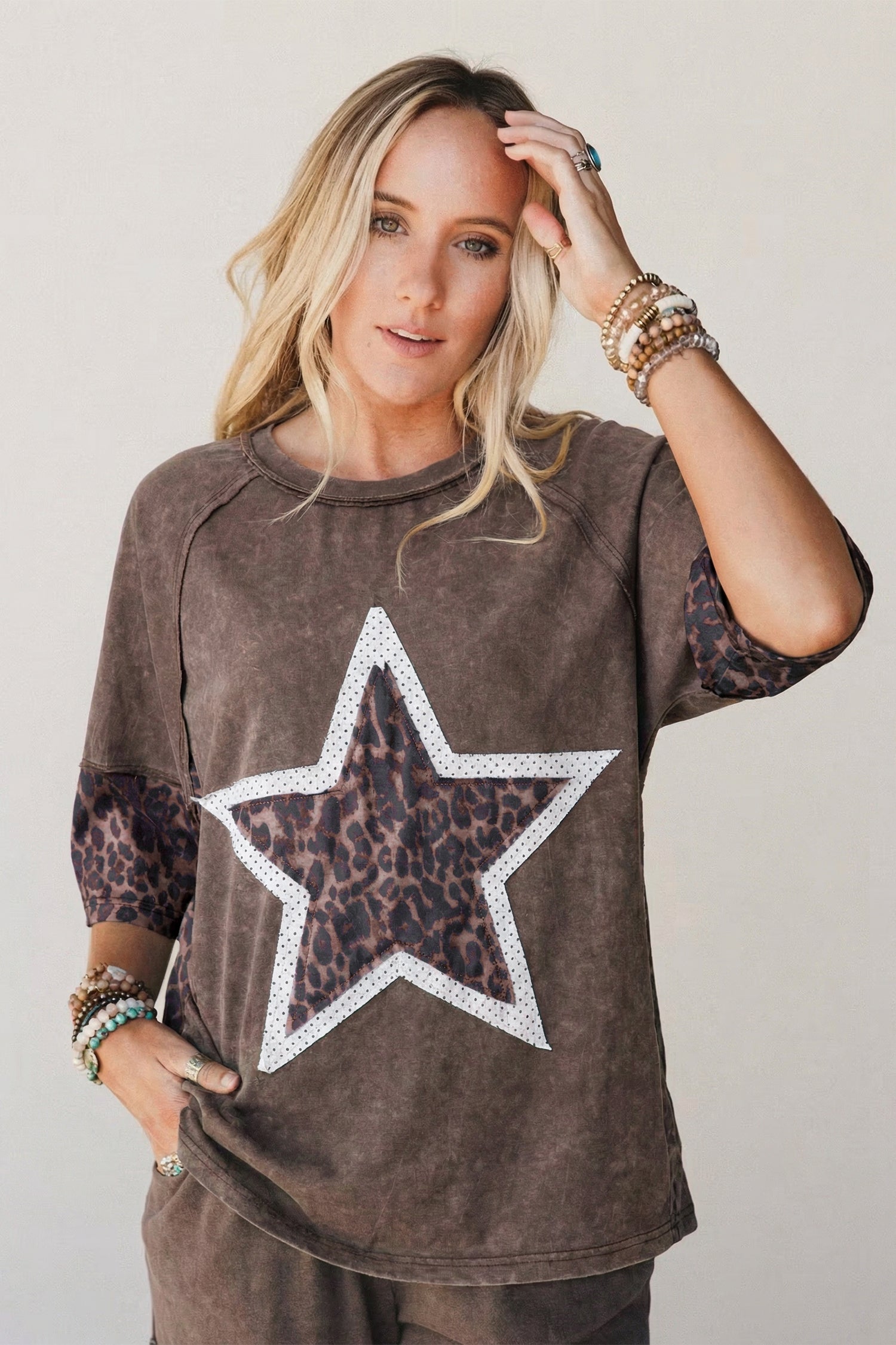 Star Of The Show Mineral Wash Top