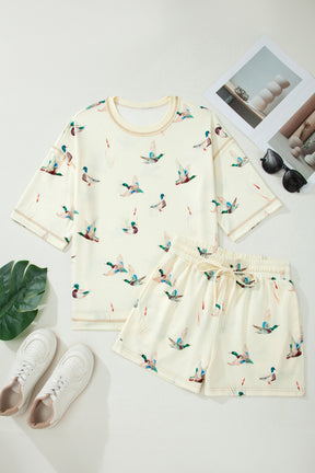 Mallard Moments Top And Short Set