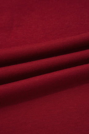 Here For It Racing Red Top and Barrel Pant Set
